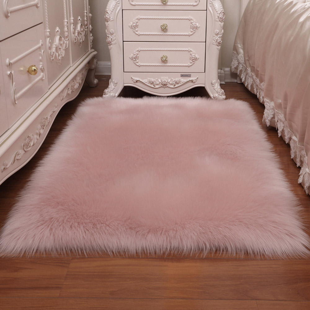 Rectangle Soft Shaggy Rug 60 x 120Cm Image 5