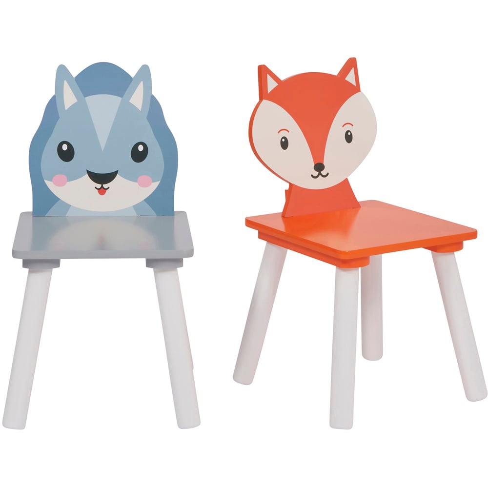 Liberty House Toys Kids Fox and Squirrel Table and Chairs Image 4