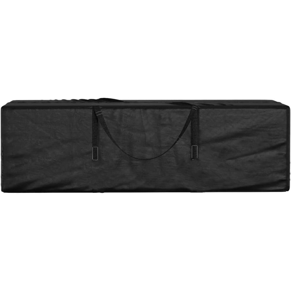 Walplus Black Polyethylene Garden Cushion Storage Bag 55 x 135 x 40cm Image 2