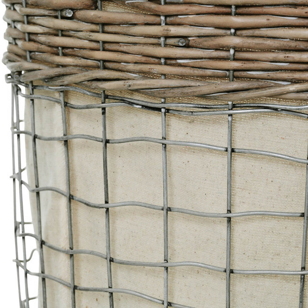 Premier Housewares Lida Round Laundry Baskets Set of 3 Image 5
