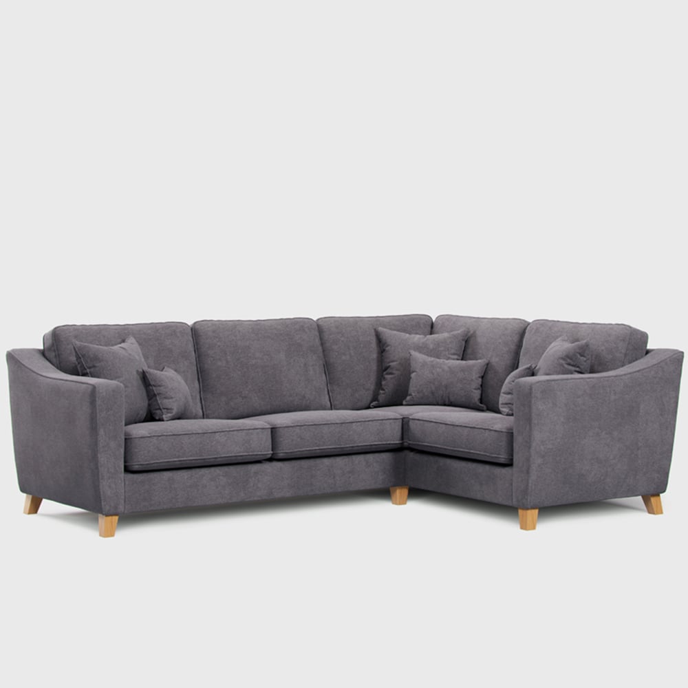 Marlon 3 Seater City Steel Left Hand Corner Sofa Image 2