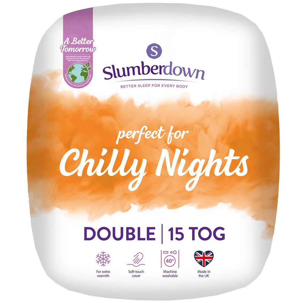 Slumberdown Chilly Nights Double White Duvet Image