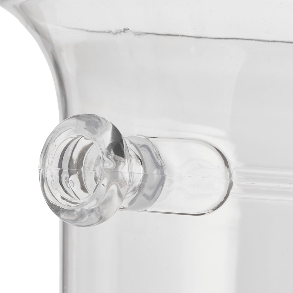 Wilko Clear Plastic Outdoor Ice Bucket Wilko