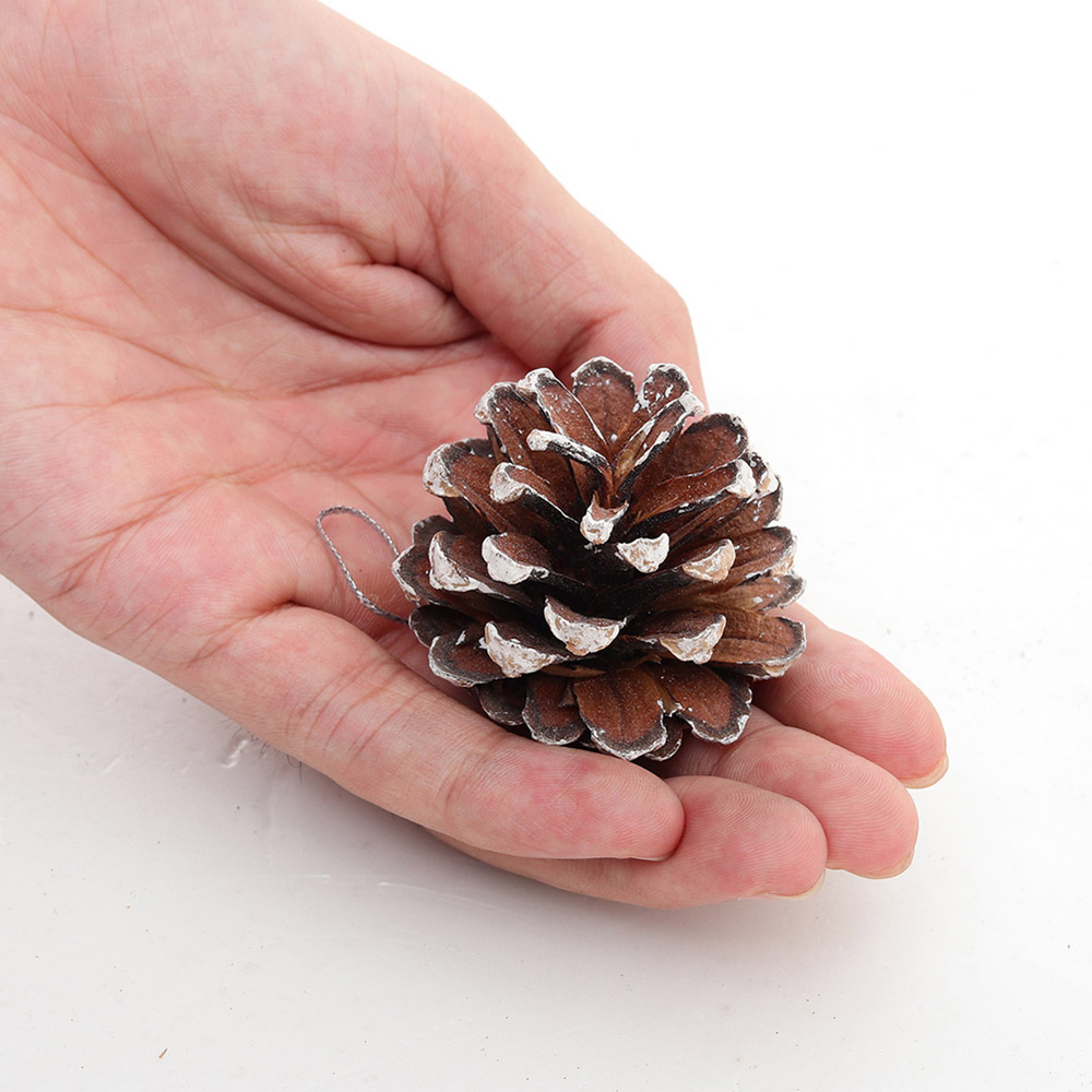 Living and Home Dyed Pine Cone Ornament 30 Pack Image 6