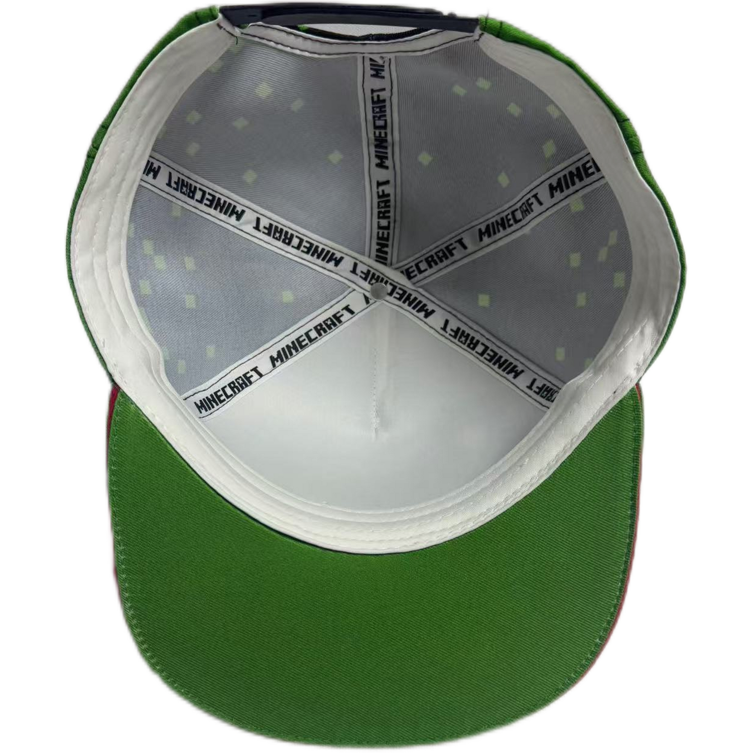 Minecraft Cap Black and Green Image 6