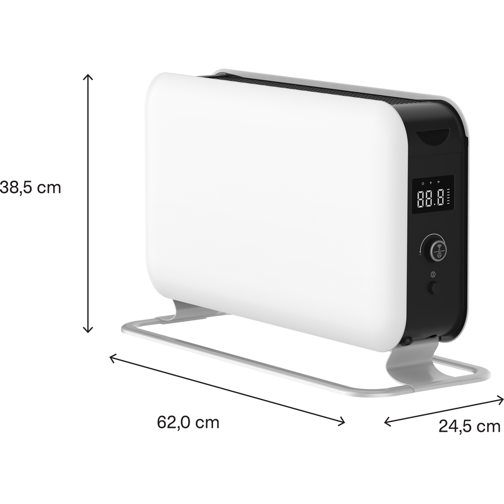 Mill White Wi-Fi Max Portable Heater 1500W Image 4