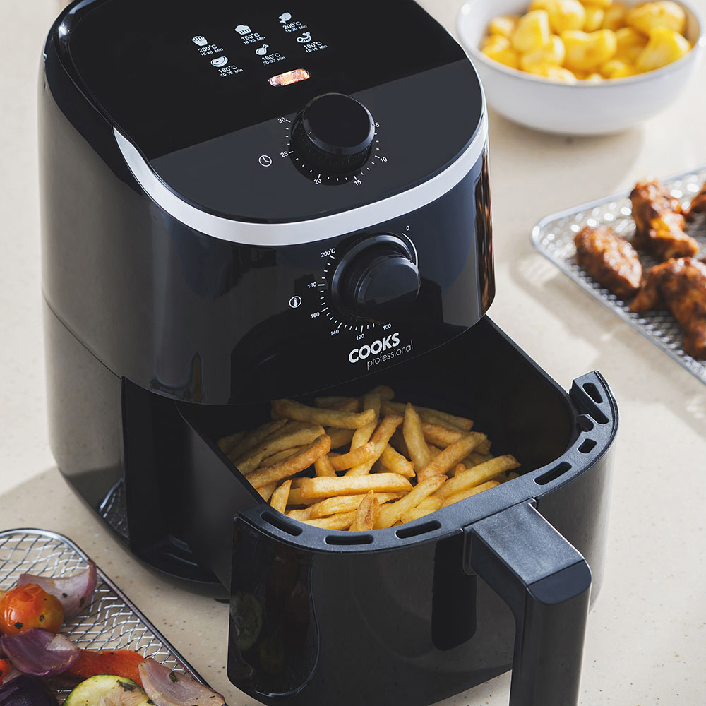 Cooks Professional K284 2L Compact Air Fryer 900W Image 6