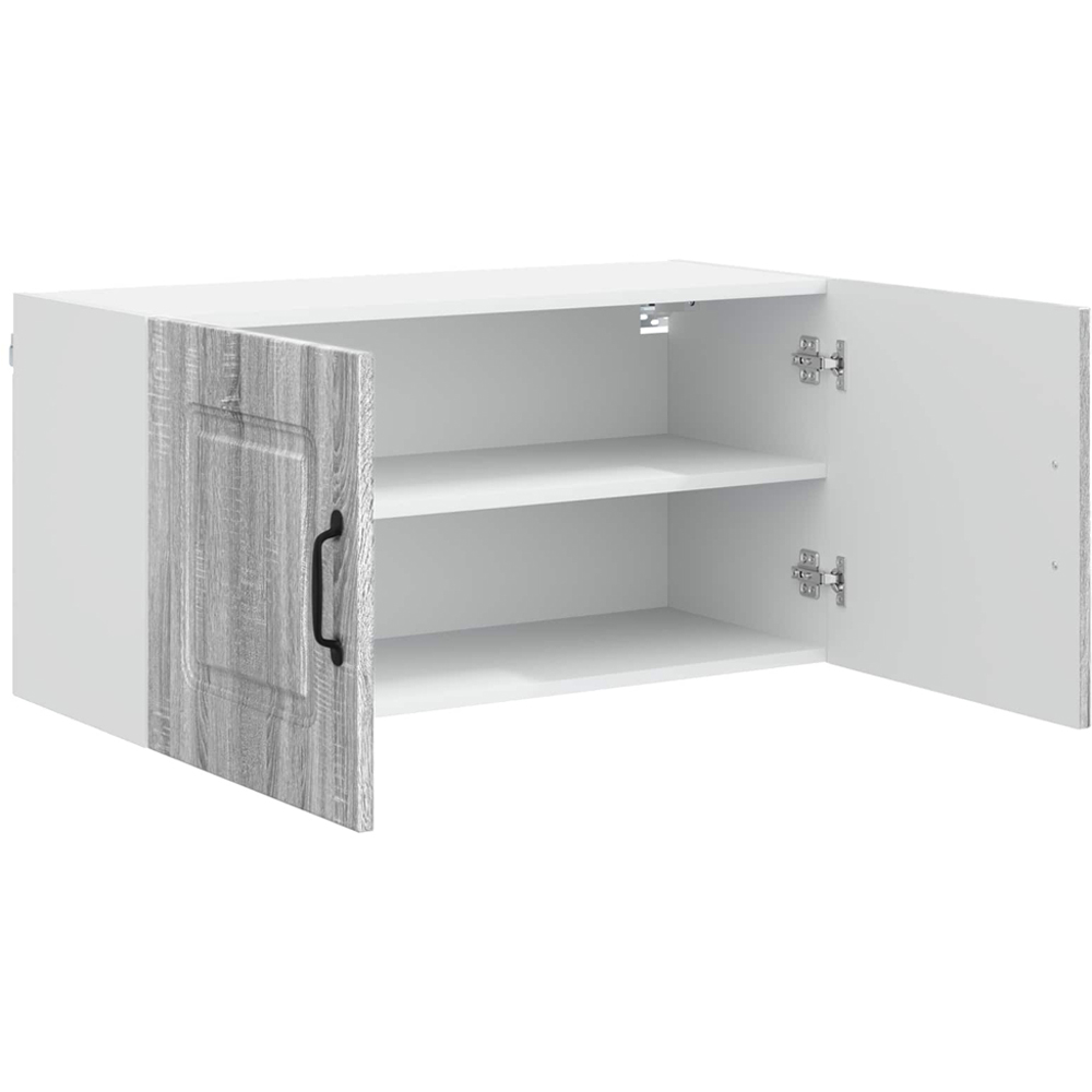 vidaXL Kalmar 2 Door Grey Sonoma Wall Kitchen Cabinet Image 5