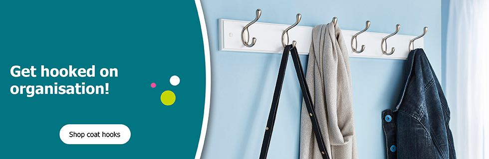 Clothing storage hub banner