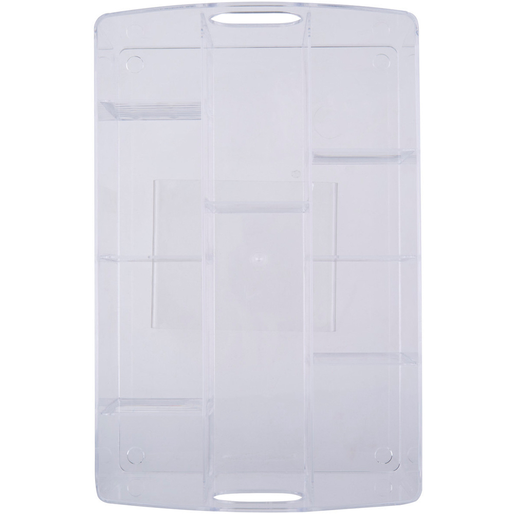 Premier Housewares Clear 10 Compartment Cosmetic Organiser Image 4