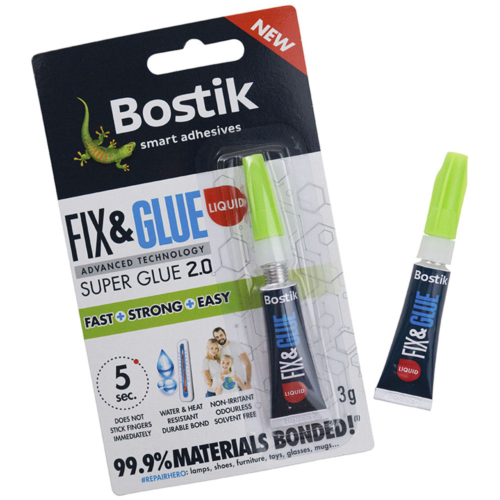Bostik Fix and Glue Liquid 3g Image 1