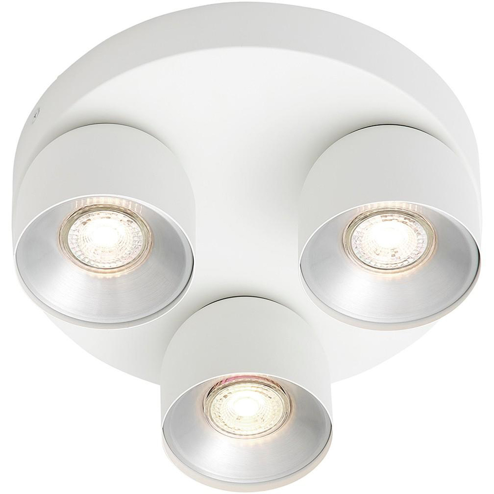 Nordlux Pitcher GU10 3-Rondel White Spotlight Image 1