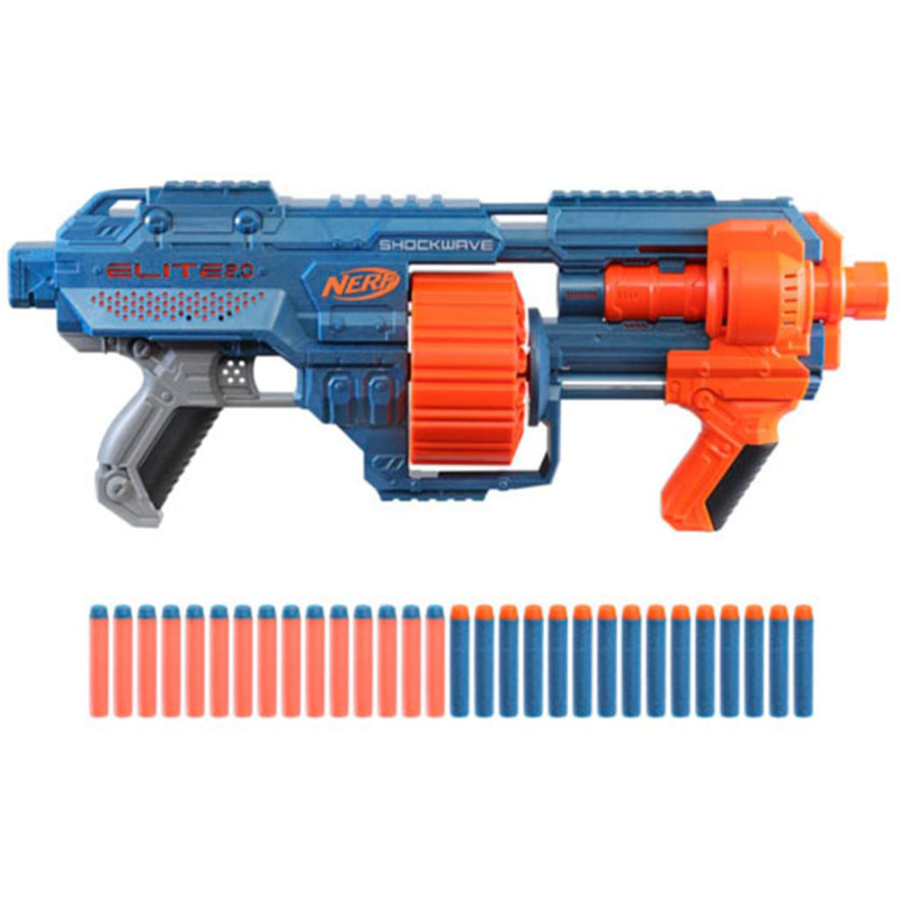 Hasbro Nerf Elite 2.0 Shockwave RD 15 Blaster with 30 Darts Image 1
