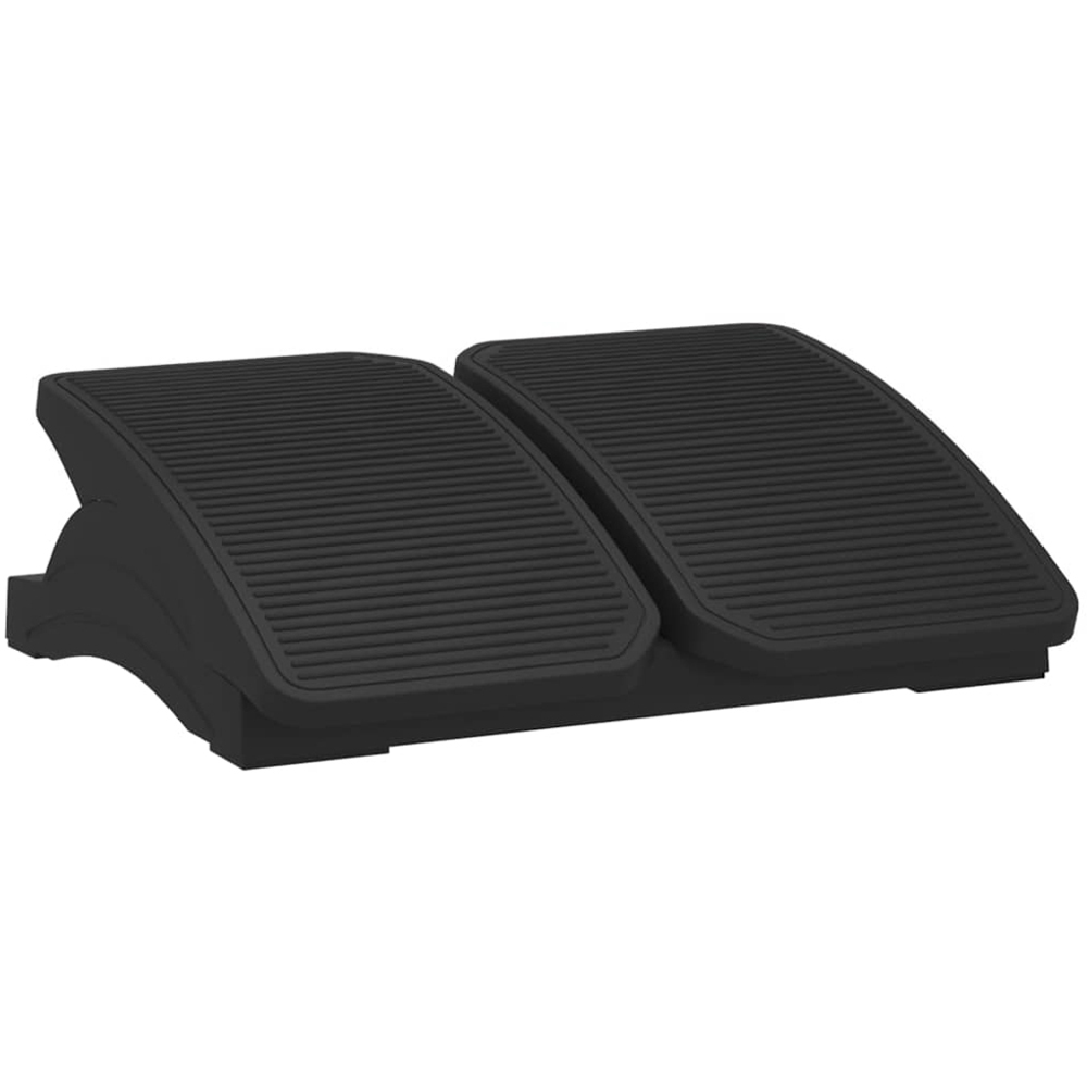 vidaXL Black Footrest Image 2
