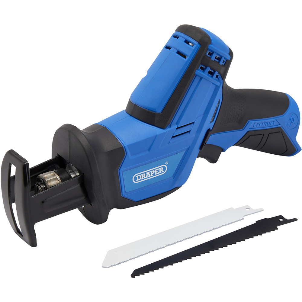 Draper 12V Cordless Reciprocating Saw Bare Unit Image 1