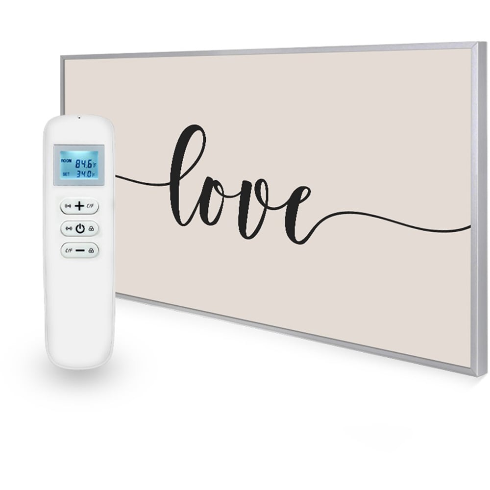 Mirrorstone Nexus Love Quote Wi-Fi Infrared Heating Panel 580W 595 x 995mm Image 2