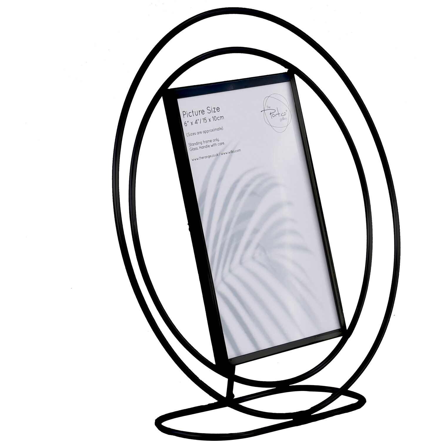Orbital Free Standing Metal Photo Frame Image 4