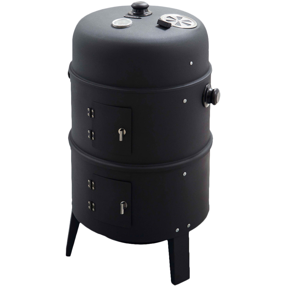 Tower 2 in 1 Charcoal and Smoker BBQ Grill | Wilko