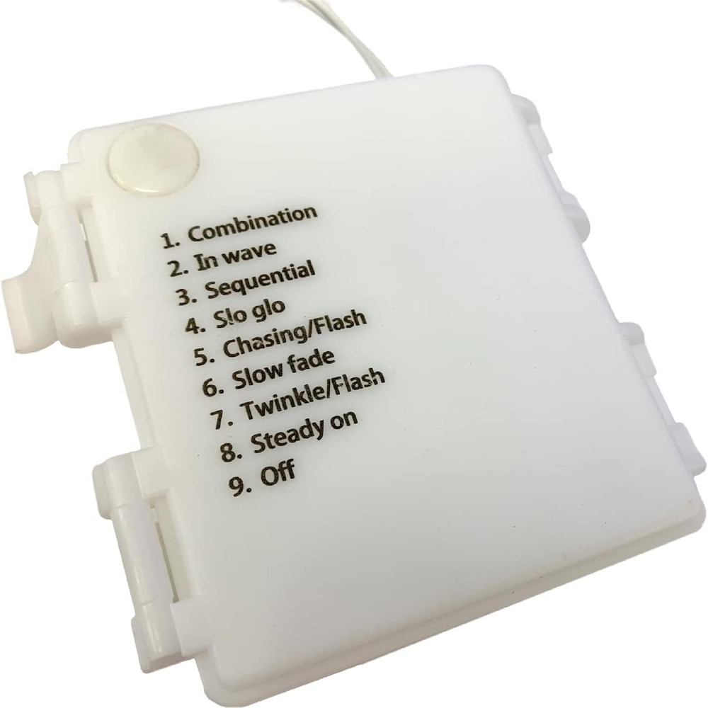 AMOS 200 Cool White Battery Operated LED Icicle Light Image 2