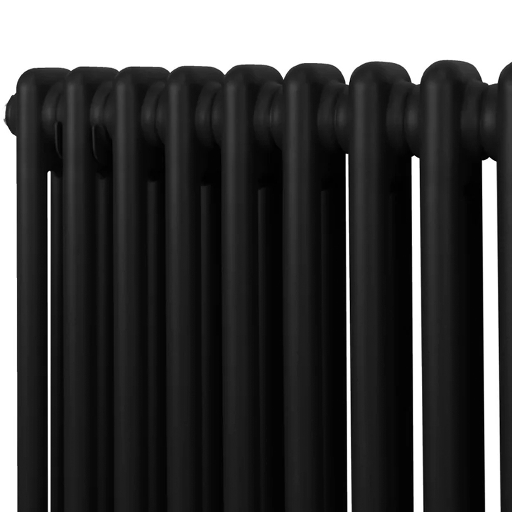 Monster Shop 1861 BTU Black Traditional 2 Column Radiator 1500 x 202mm Image 5