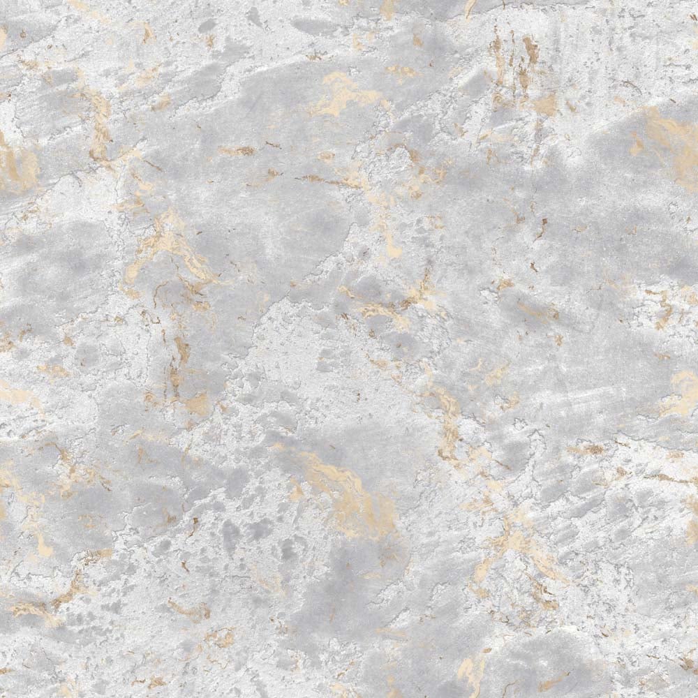 Arthouse Venetian Plaster Grey and Gold Wallpaper Image 1