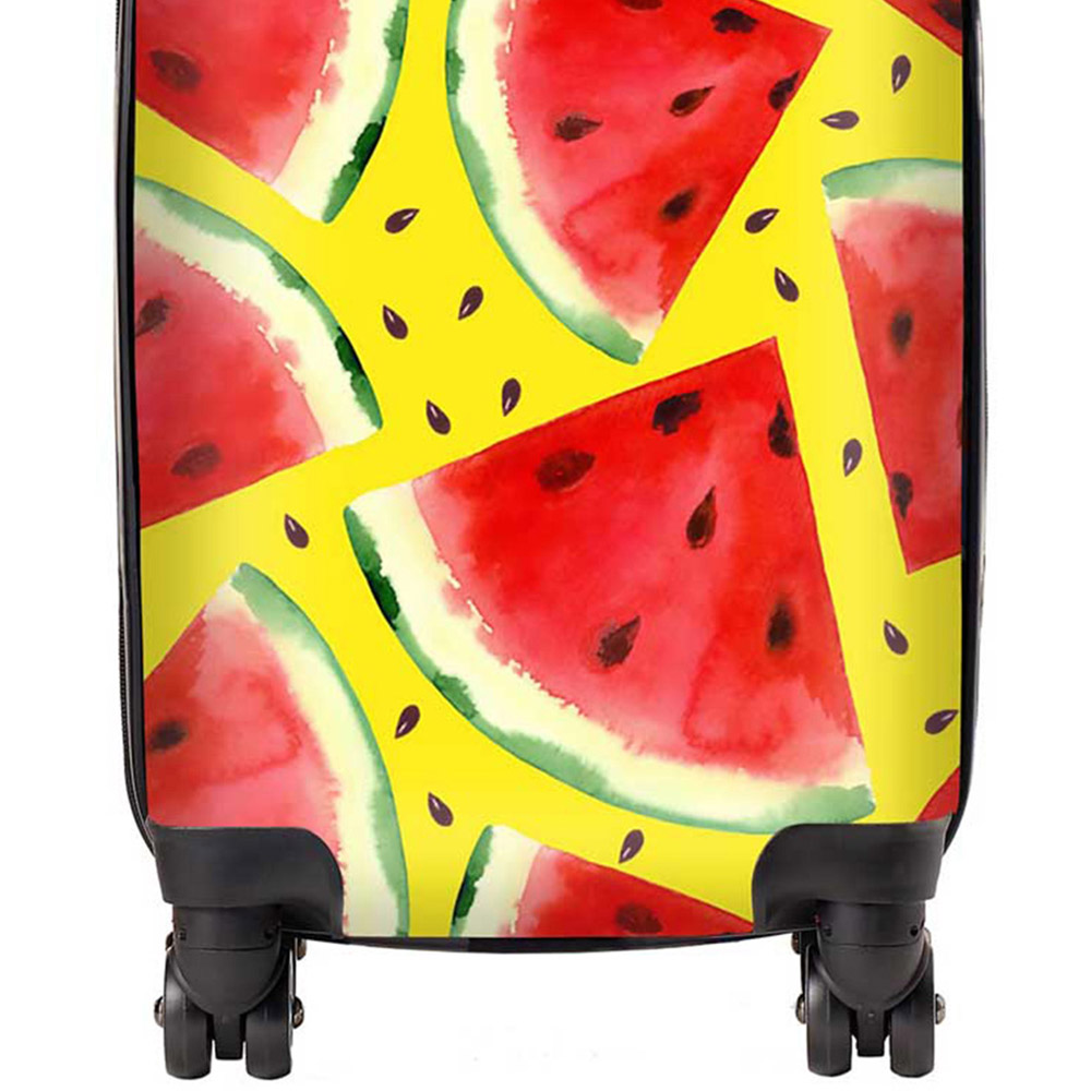 Warren Reed Designer Mini Cabin Watermelon Pattern Suitcase Image 2