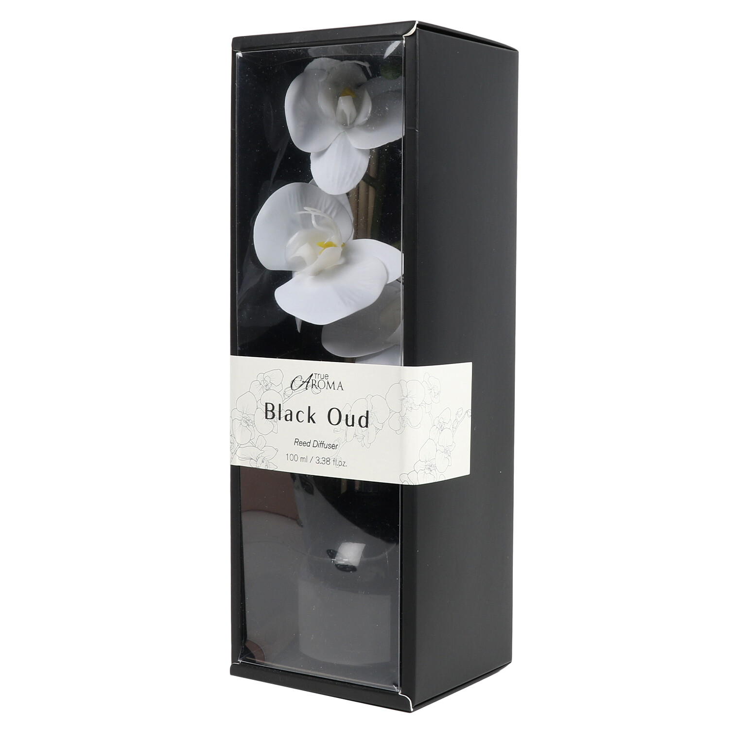 True Aroma Black Oud Orchid Reed Diffuser 150ml Image 3