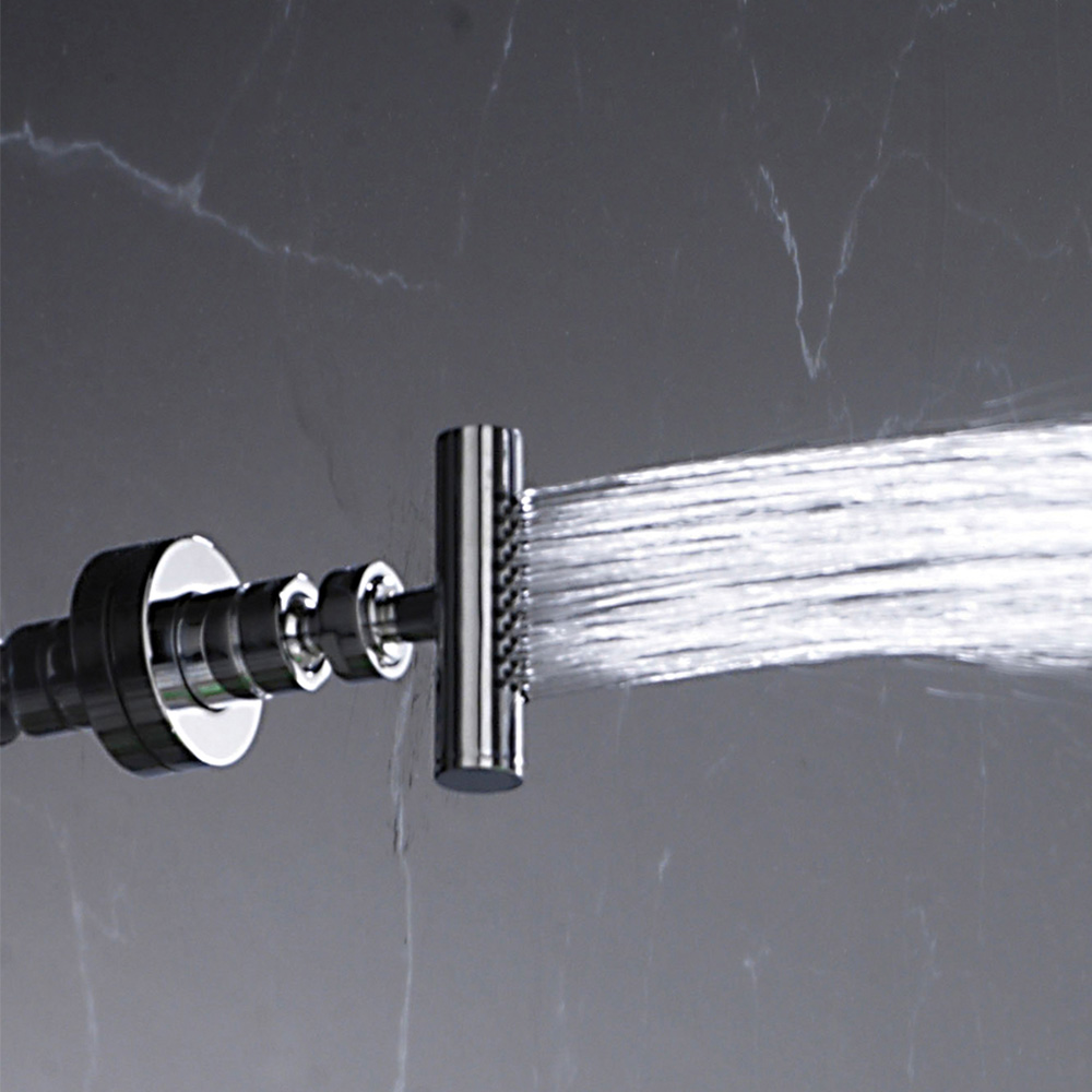 Hudson Reed Chrome Round Minimalist Body Jet Image 2