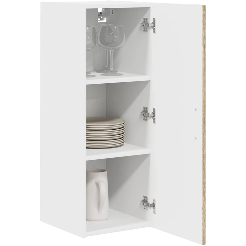 vidaXL Kalmar Single Door Sonoma Oak Wall Kitchen Cabinet Image 3