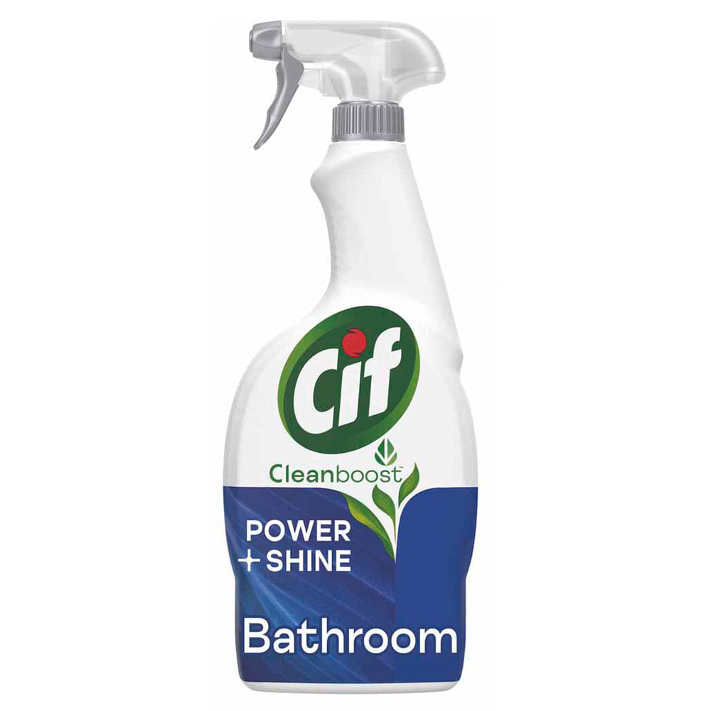 Cif Power and Shine Bathroom Cleaner 700ml Image 1