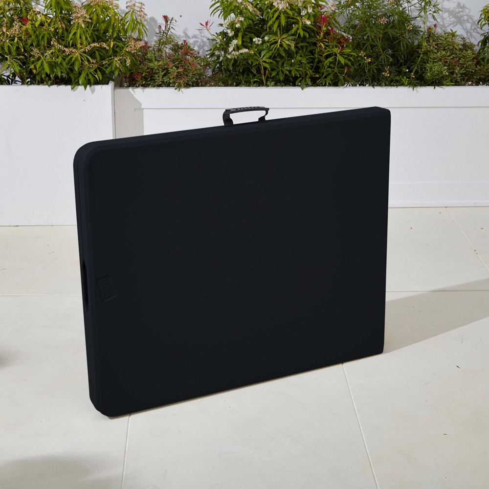 Neo Black Folding Portable Picnic Table 6ft Image 5