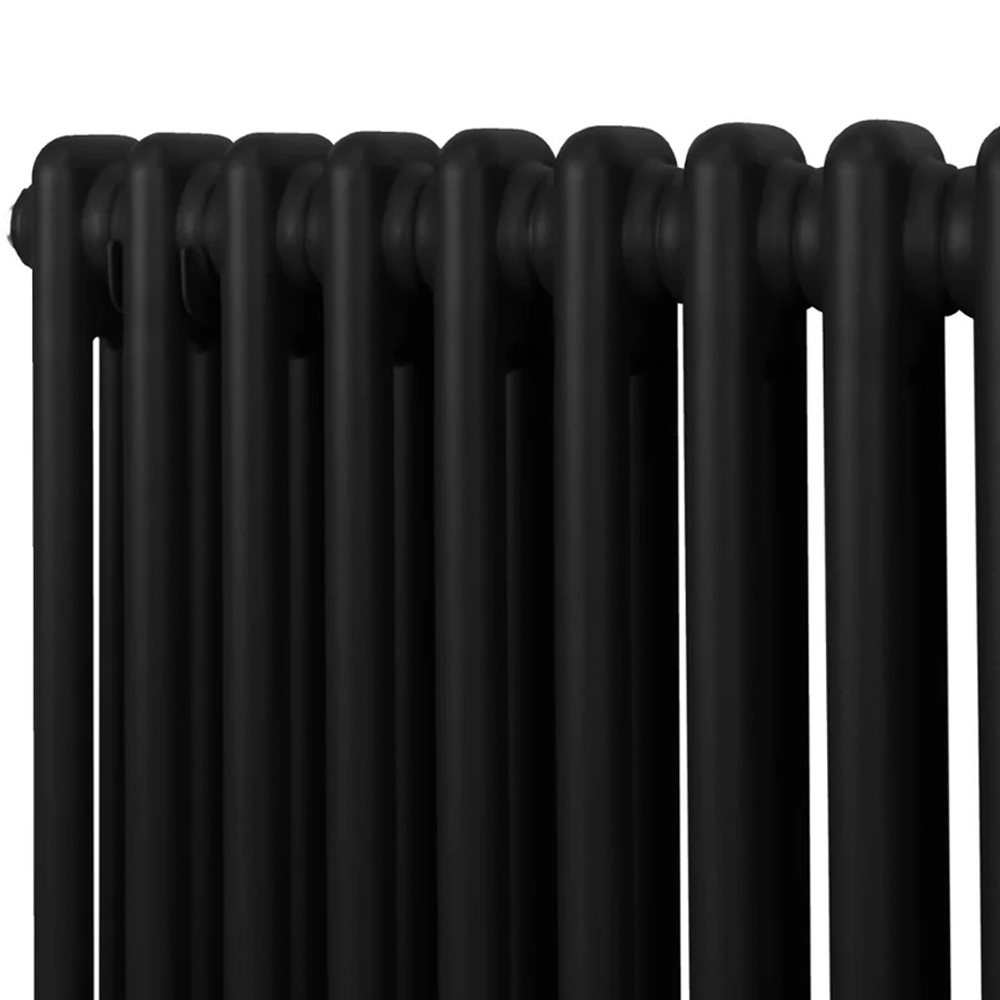Monster Shop 3499 BTU Black Traditional 2 Column Radiator 600 x 832mm Image 5