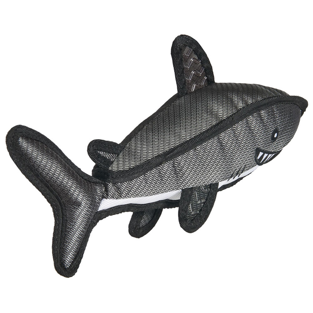 Wilko Geometrical Tuff Shark Dog Toy Image 3