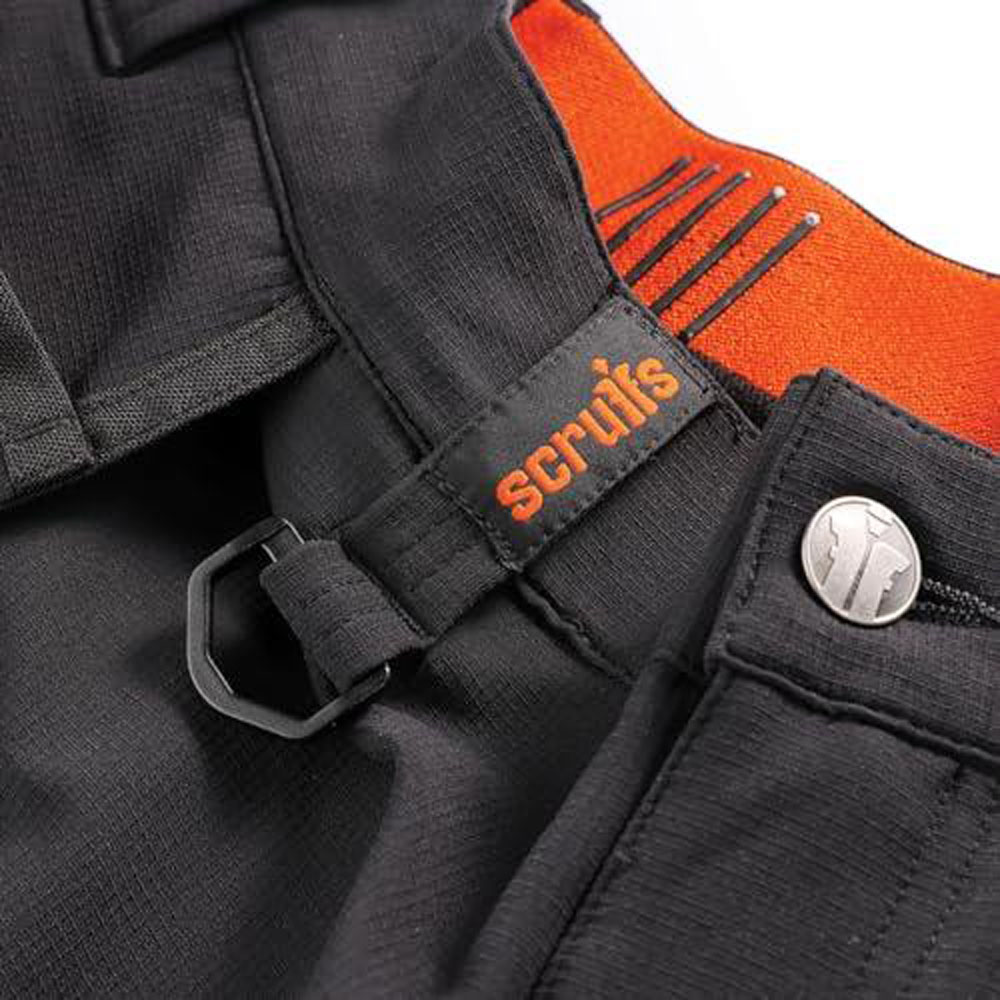 Scruffs Tech Holster Trousers 30R Black Image 3