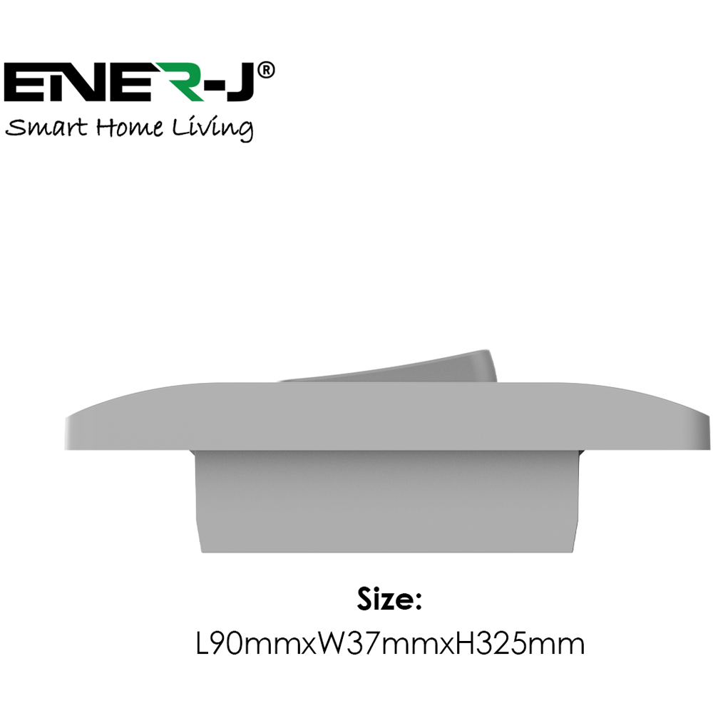 ENER-J Eco White Wireless Kinetic Architrave Grid Switch Image 2