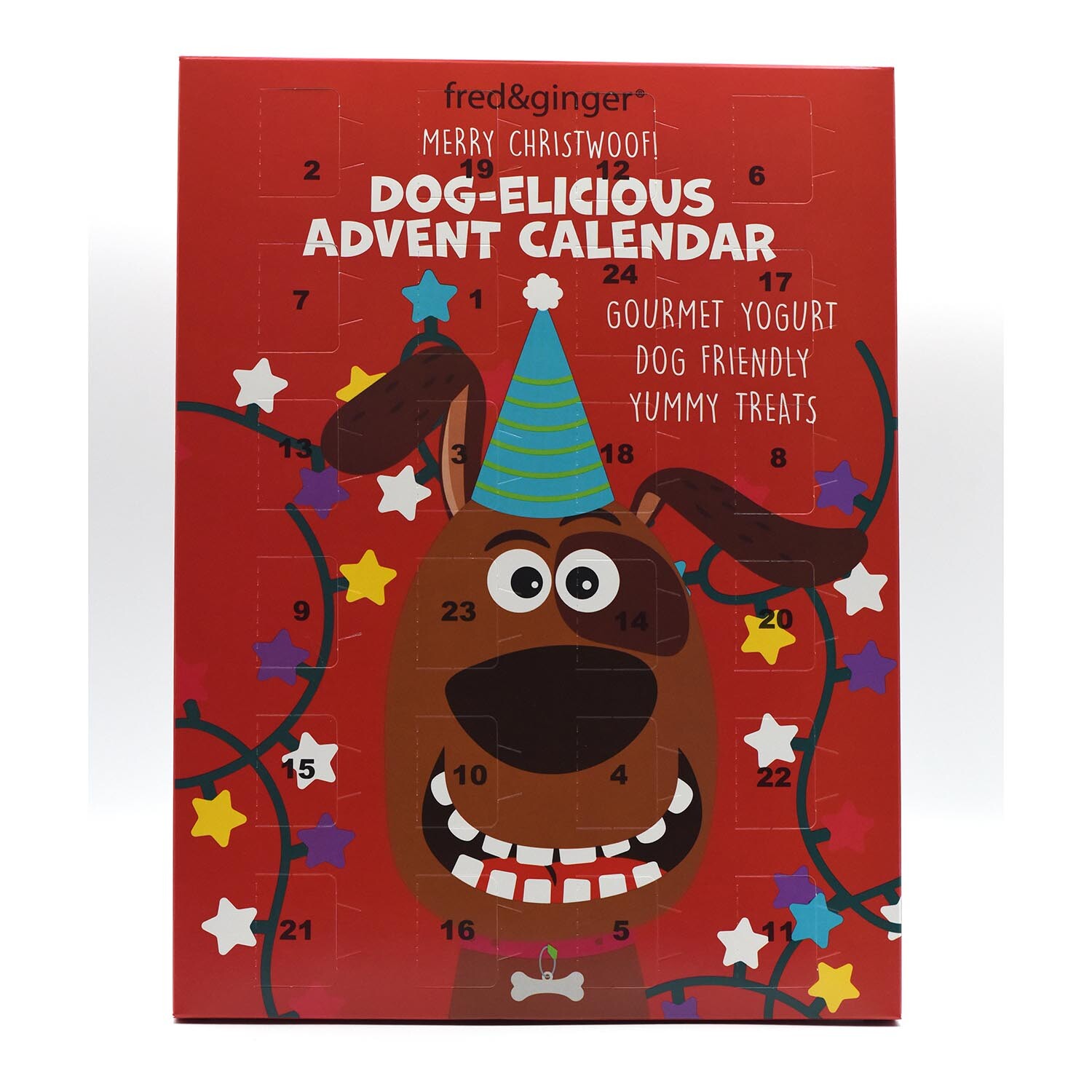 Fred and Ginger Dog Advent Calendar Christmas Dog Treat Image