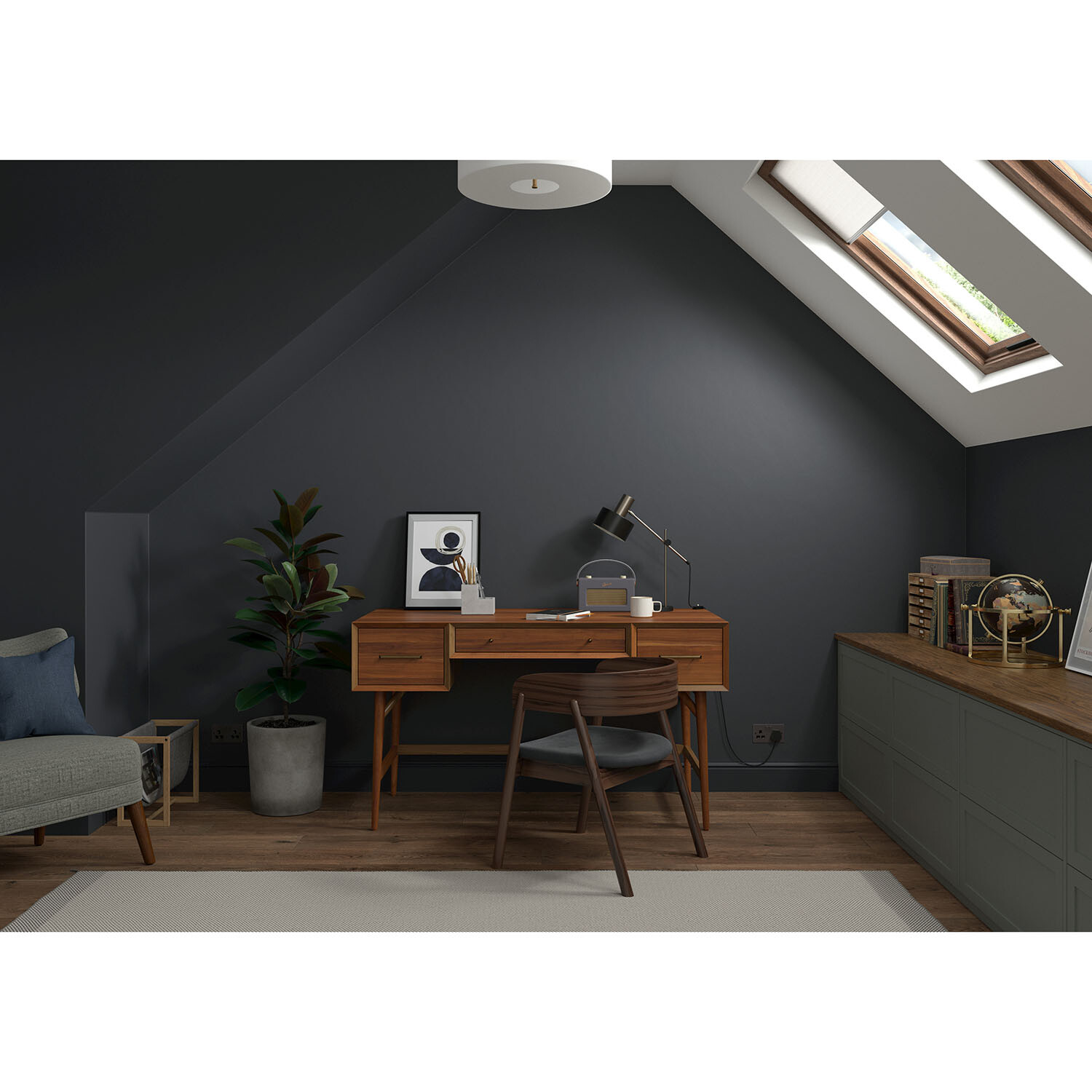 Dulux Heritage Walls and Ceilings Ravens Flight Velvet Matt Emulsion Paint 2.5L Image 6