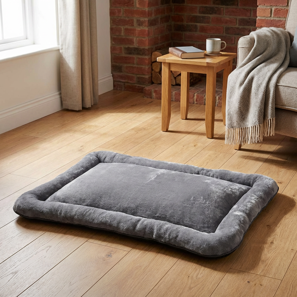 Medium Memory Foam Crate Mat - Grey Image 5