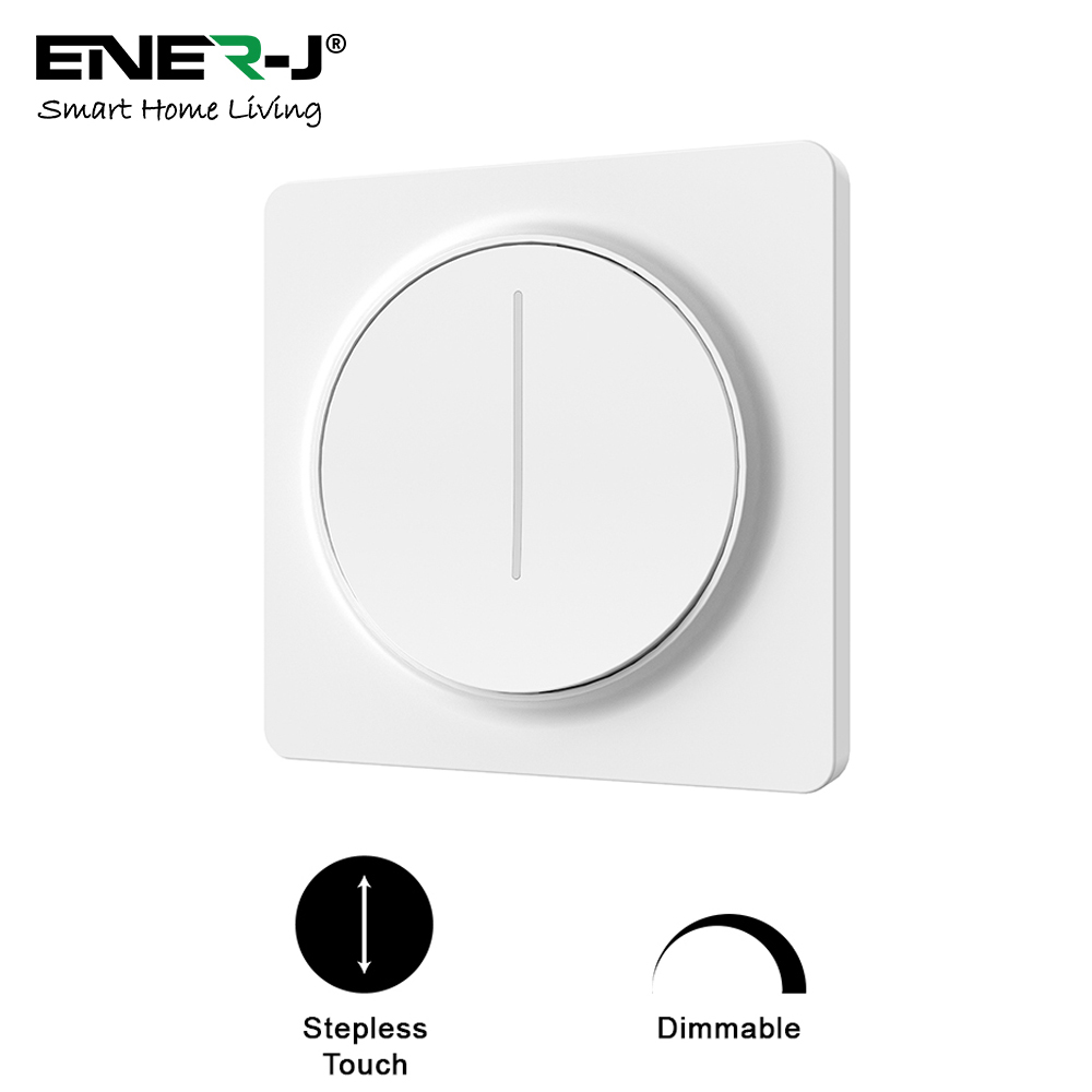 Ener-J White 1G Smart Dimmable Touch Switch Image 9