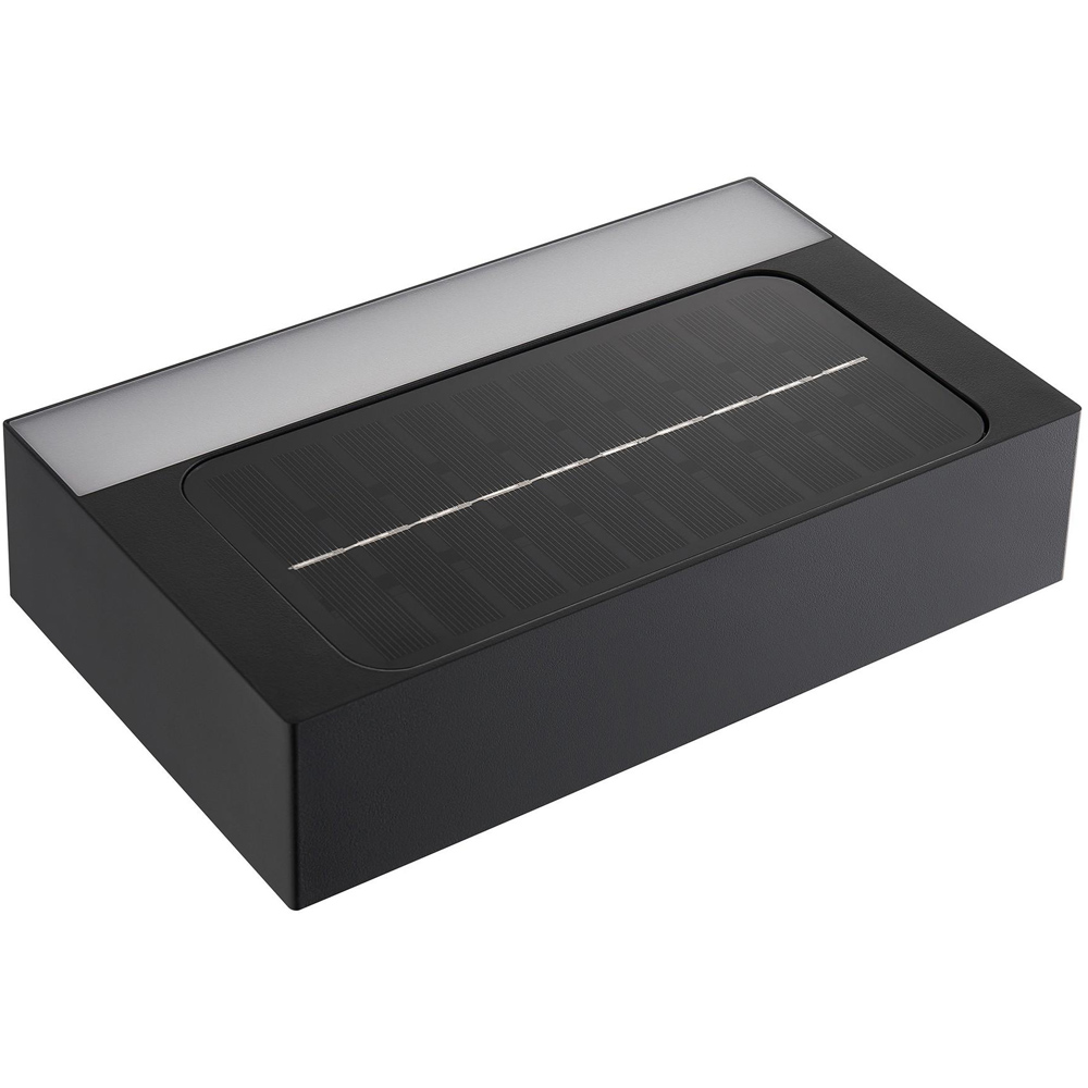 Nordlux Monay 200 Lumens Black Square Solar LED Wall Light Image 5