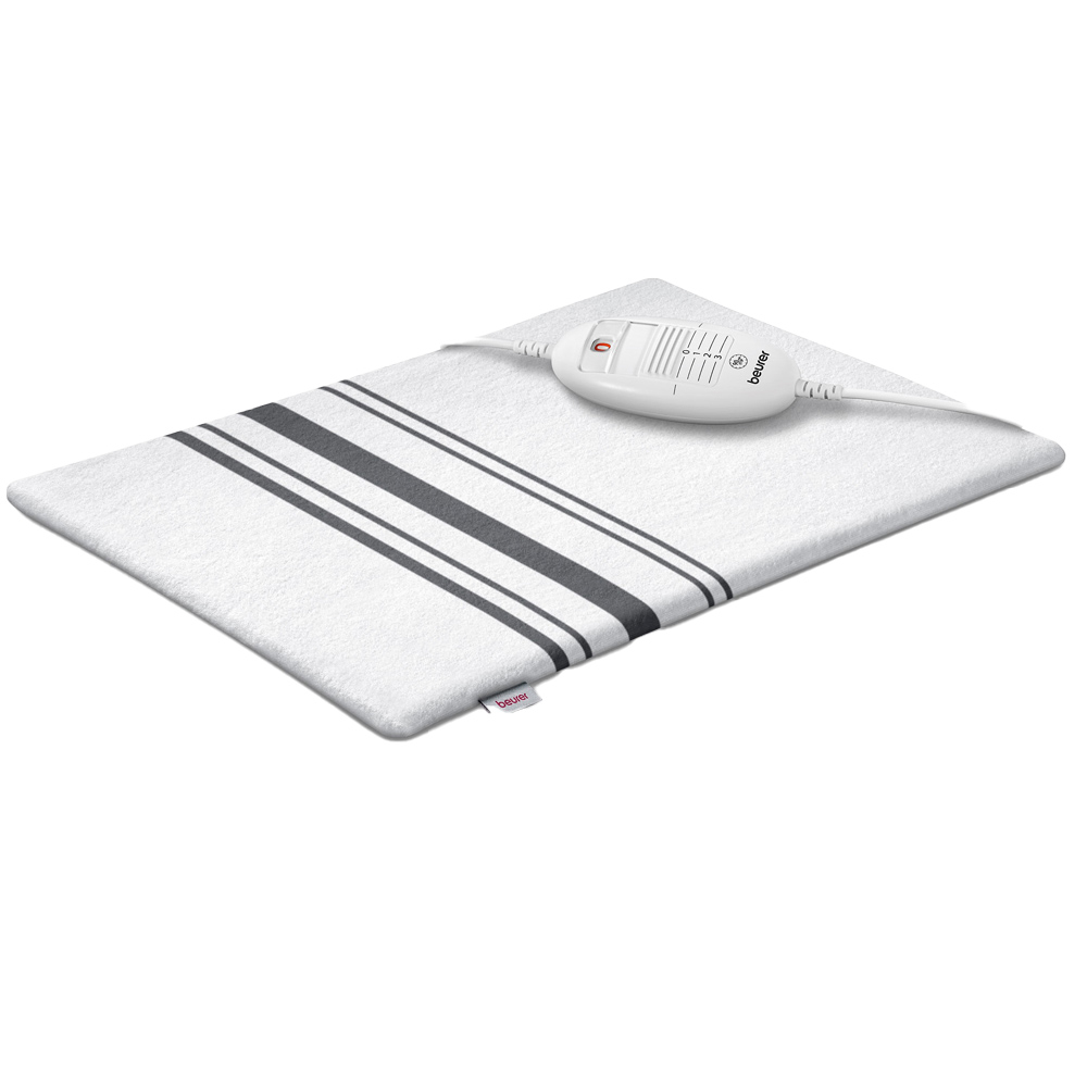Beurer White and Grey Heating Pad Image 1