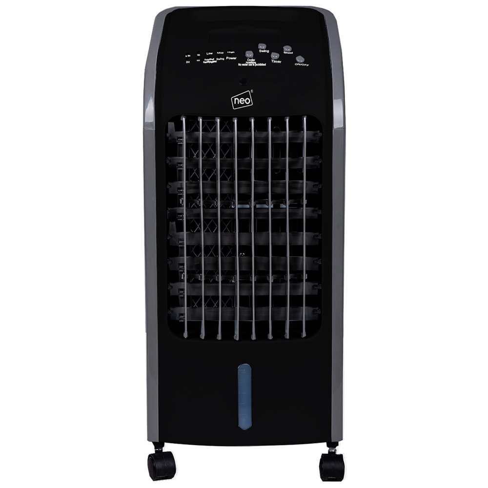 Neo Black Remote Control Portable Air Cooler Fan 4L Image 1