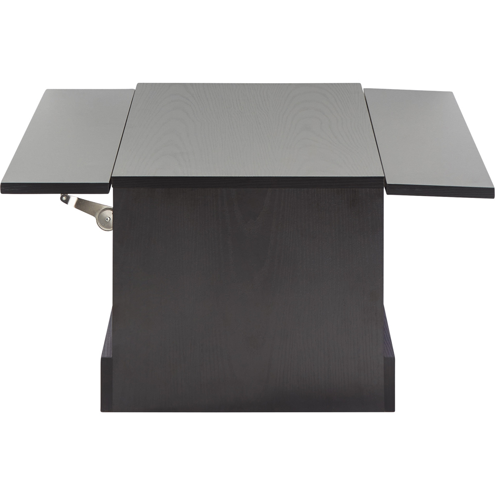 GFW Galicia Black LED Lift Up Coffee Table Image 7