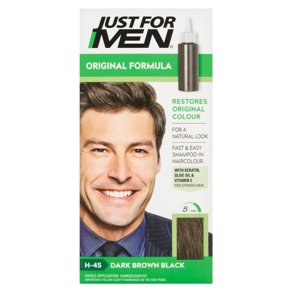 Just For Men Dark Brown Black Hair Colour | Wilko