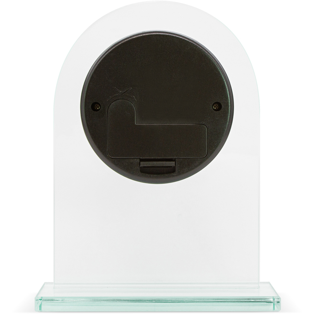Acctim Ledburn Glass Mantel Table Clock Image 5