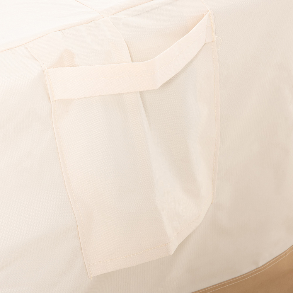 Outsunny Beige Oxford Fabric Waterproof Garden Furniture Cover with Vents 275 x 208 x 78cm Image 5