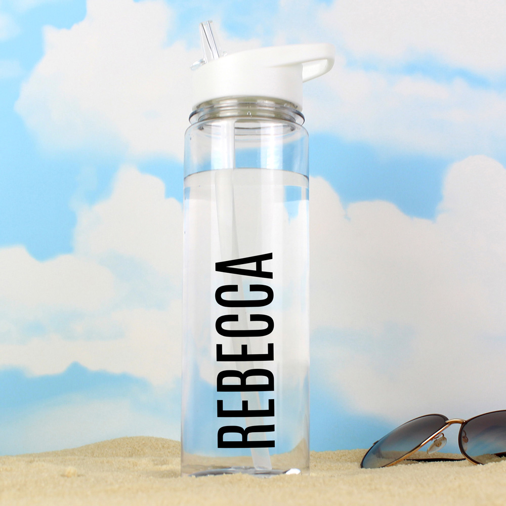 Personalised Memento Name Only Water Bottle 750ml Image 3