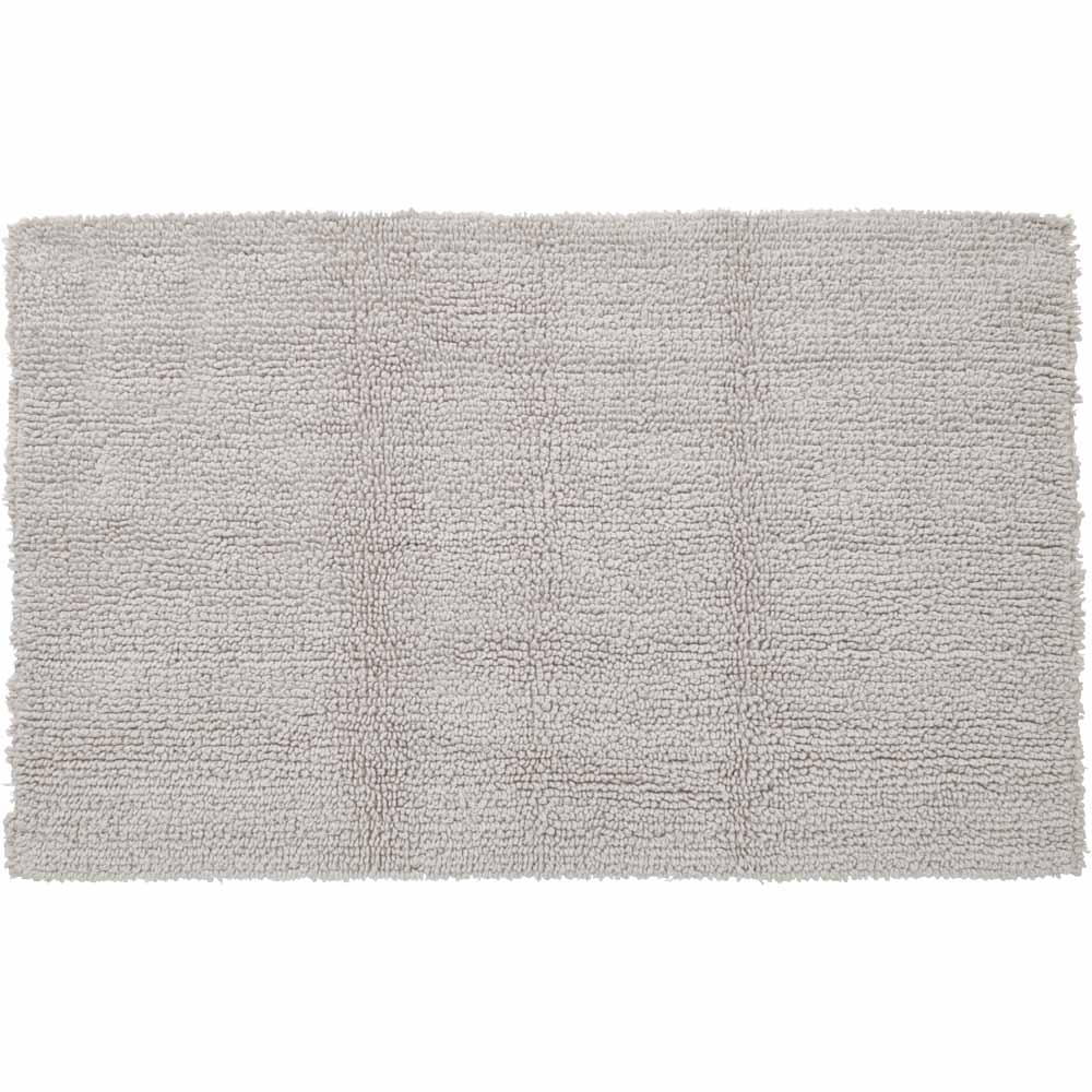 Wilko Best Silver Grey Bath Mat 50 x 80cm Wilko