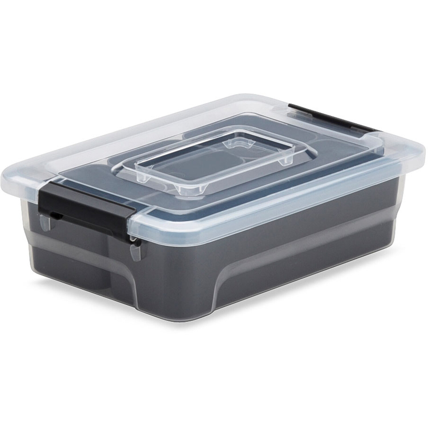 1.5 Litre Storage Container With Four Cup Insert Tray Image