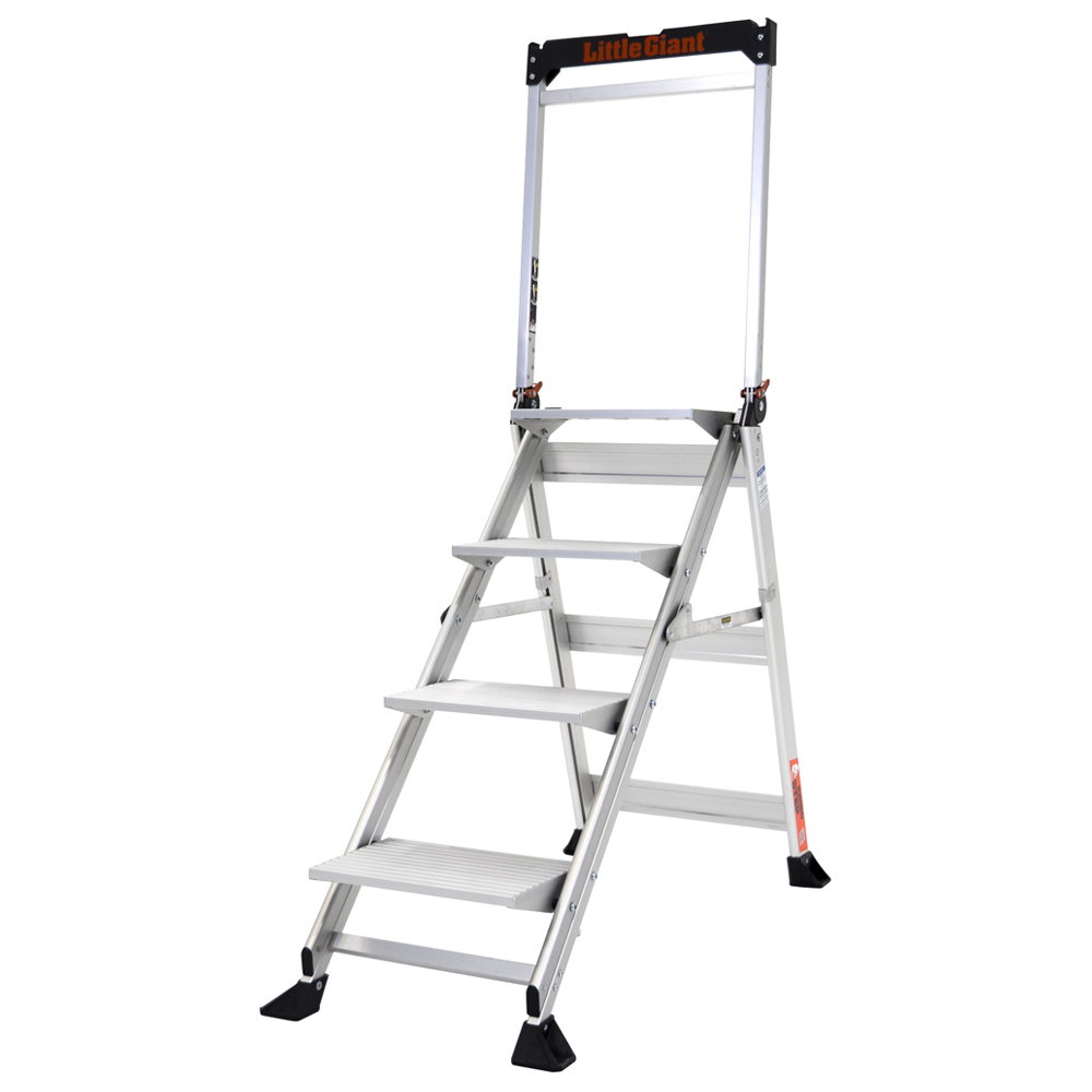 Little Giant 4 Tread Jumbo Step Ladder Image 1